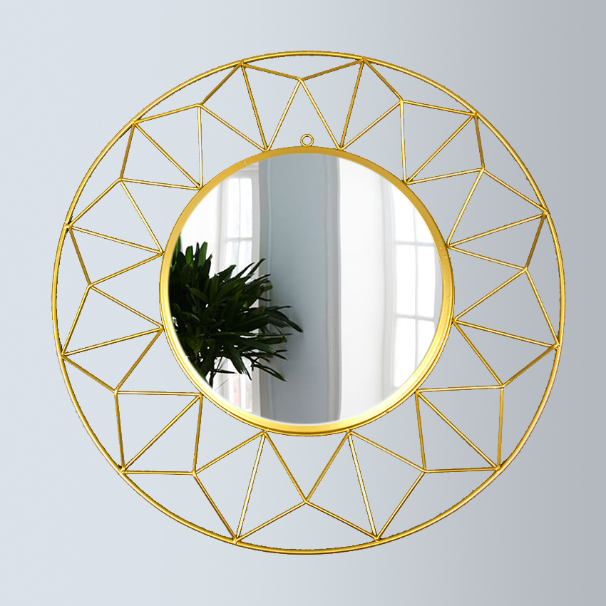 Gold Wall Mirror Decorative M-001