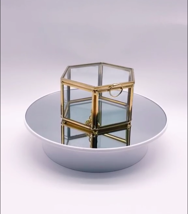 Glass jewellery boxes - JW0034