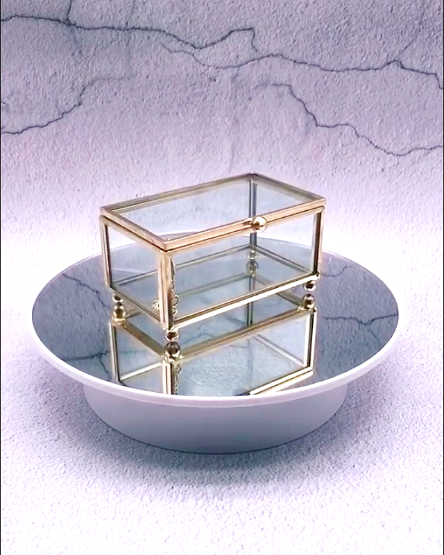 Glass jewellery boxes - JW0032/33