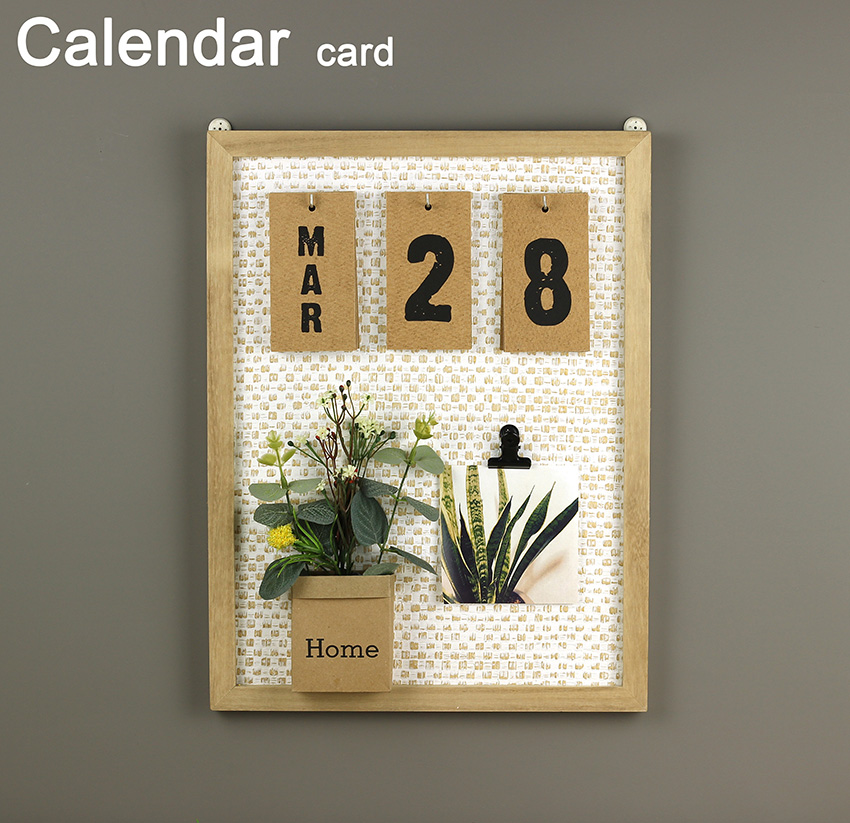 Calendar board on the wall KD-9351
